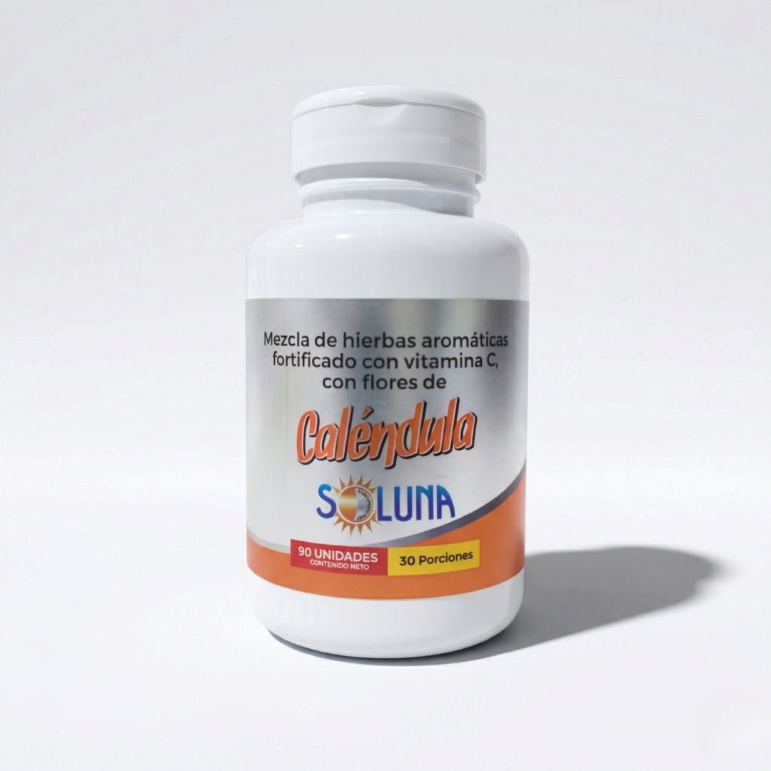 Alimento en discos: Caléndula.