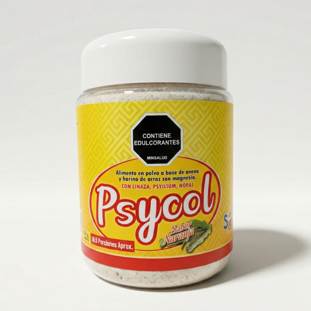 Fibra con Linaza, Psyllium y Nopal. Psycol.