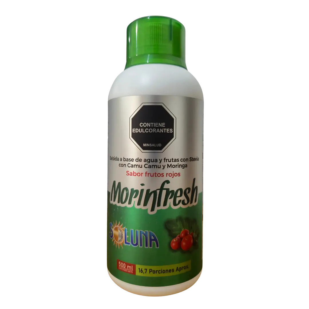 Bebida: Néctar de moringa. Morinfresh.