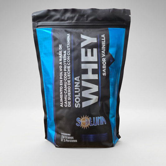 Malteada de proteina: Soluna Whey