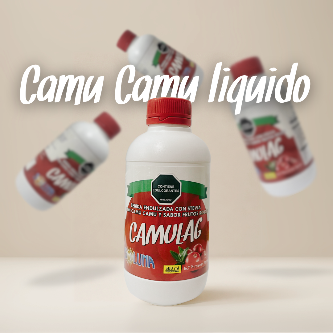 Bebida: Nectar de camu camu. CamuLag.