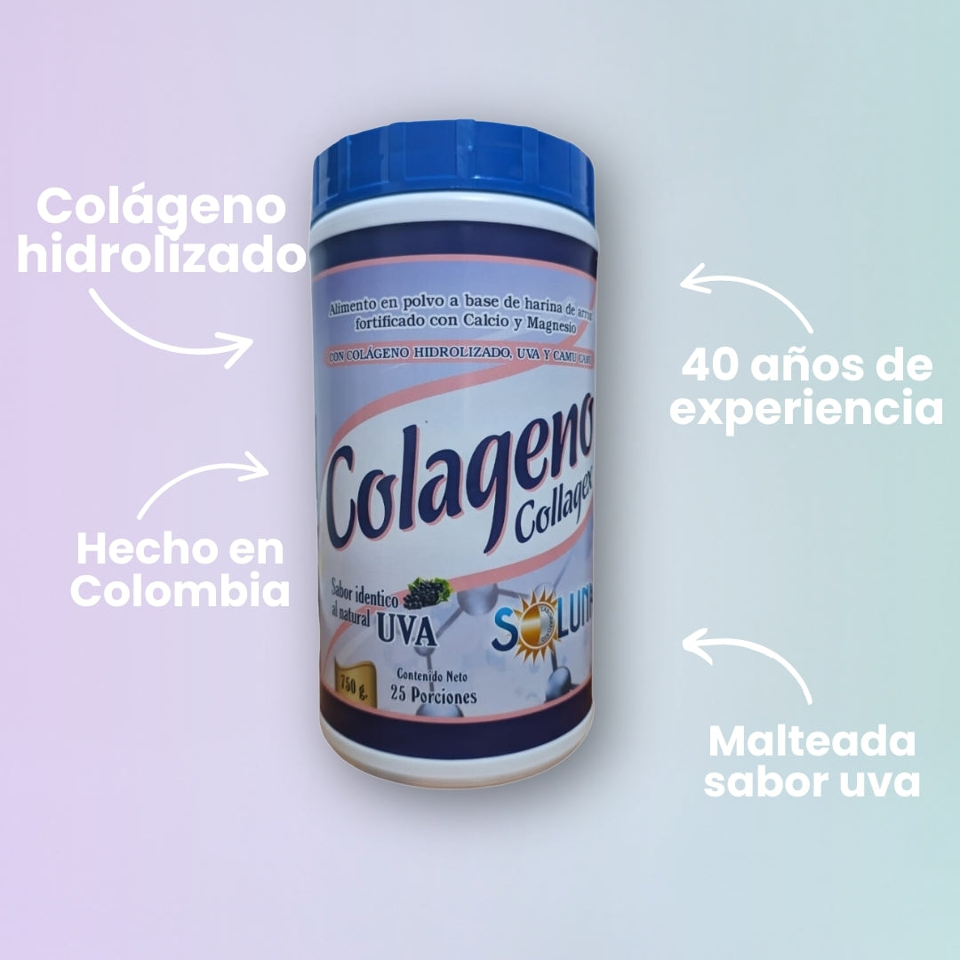 Colágeno hidrolizado. Malteada Collagex.