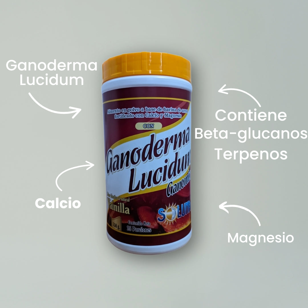 Malteada: Ganoderma.