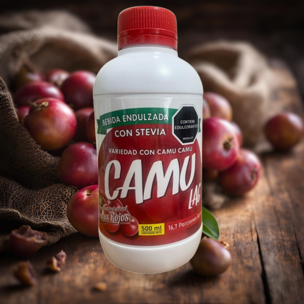 Bebida: Nectar de camu camu. CamuLag.