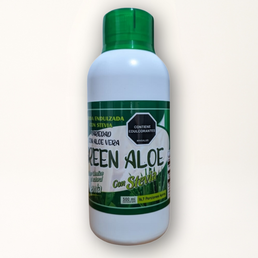 Bebida: Néctar de Aloe vera. Green Aloe.