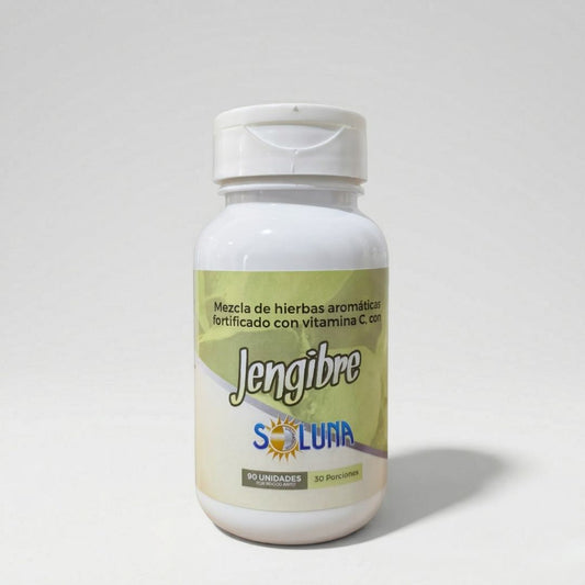 Alimento en discos. Jengibre.