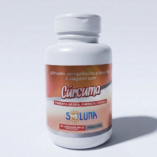 Alimento en discos: Cúrcuma.