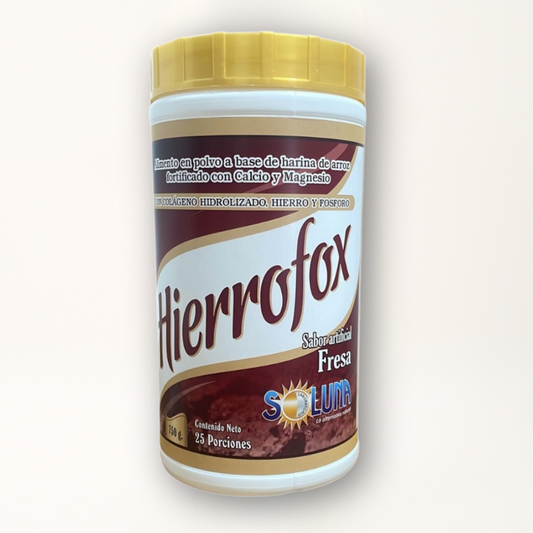 Malteada con hierro y fósforo. Hierrofox.