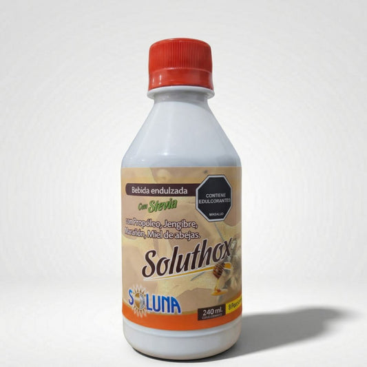 Bebida con propóleo, miel. Soluthox.