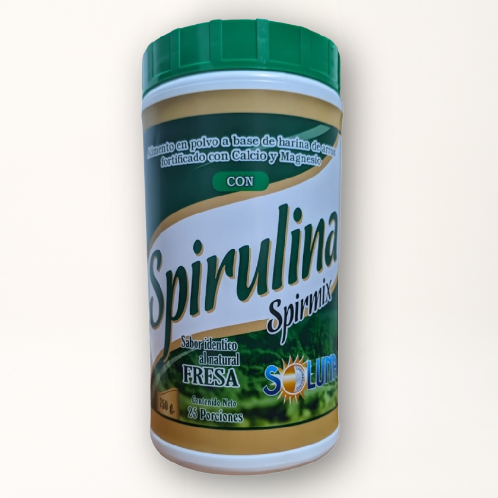 Malteada: Spirulina.