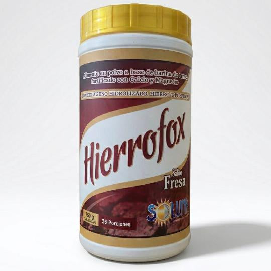 Malteada con hierro y fósforo. Hierrofox.