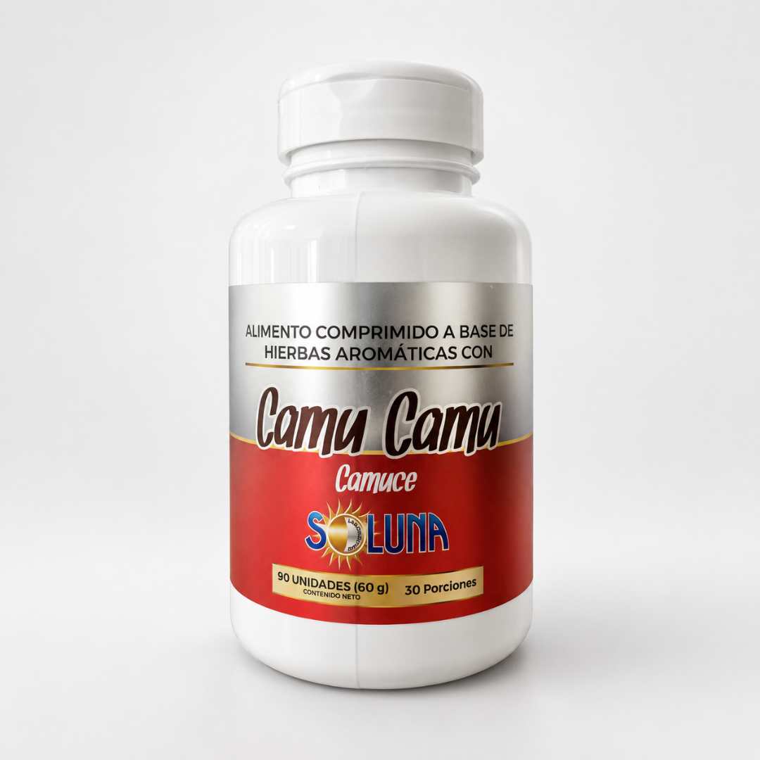 Vitamina C natural x90 tabletas. Camu Camu