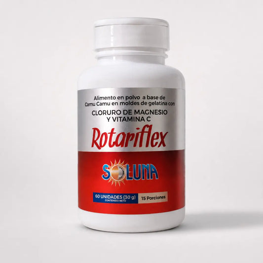 Rotariflex x60 Cápsulas. Cloruro de Magnesio y Vitamina C