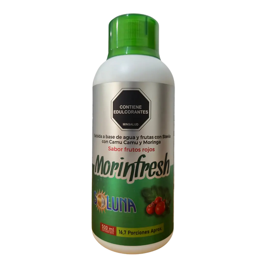 Bebida: Néctar de moringa. Morinfresh.