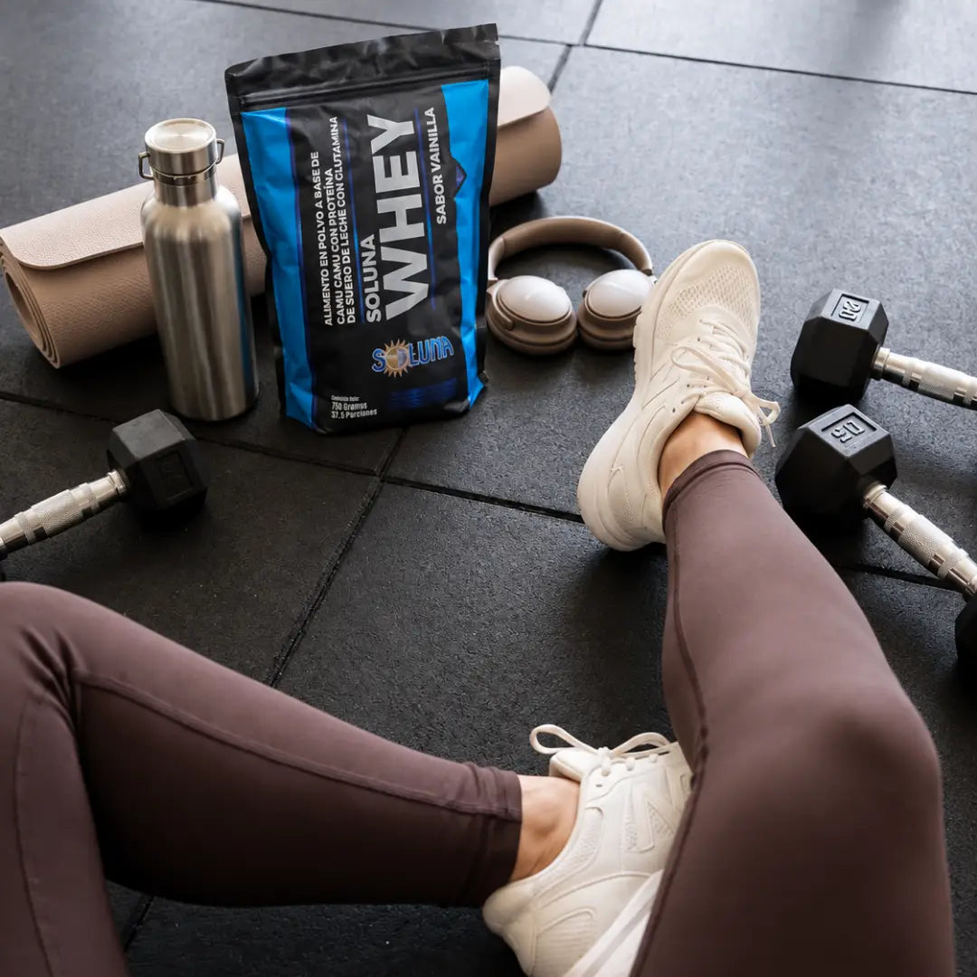 Malteada de proteina: Soluna Whey