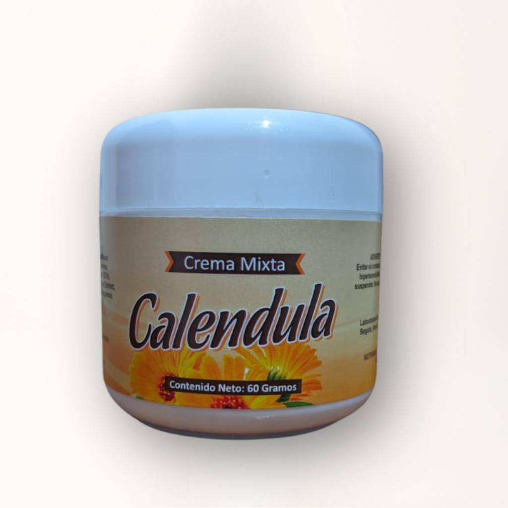 Crema Mixta con Caléndula. 60 g.