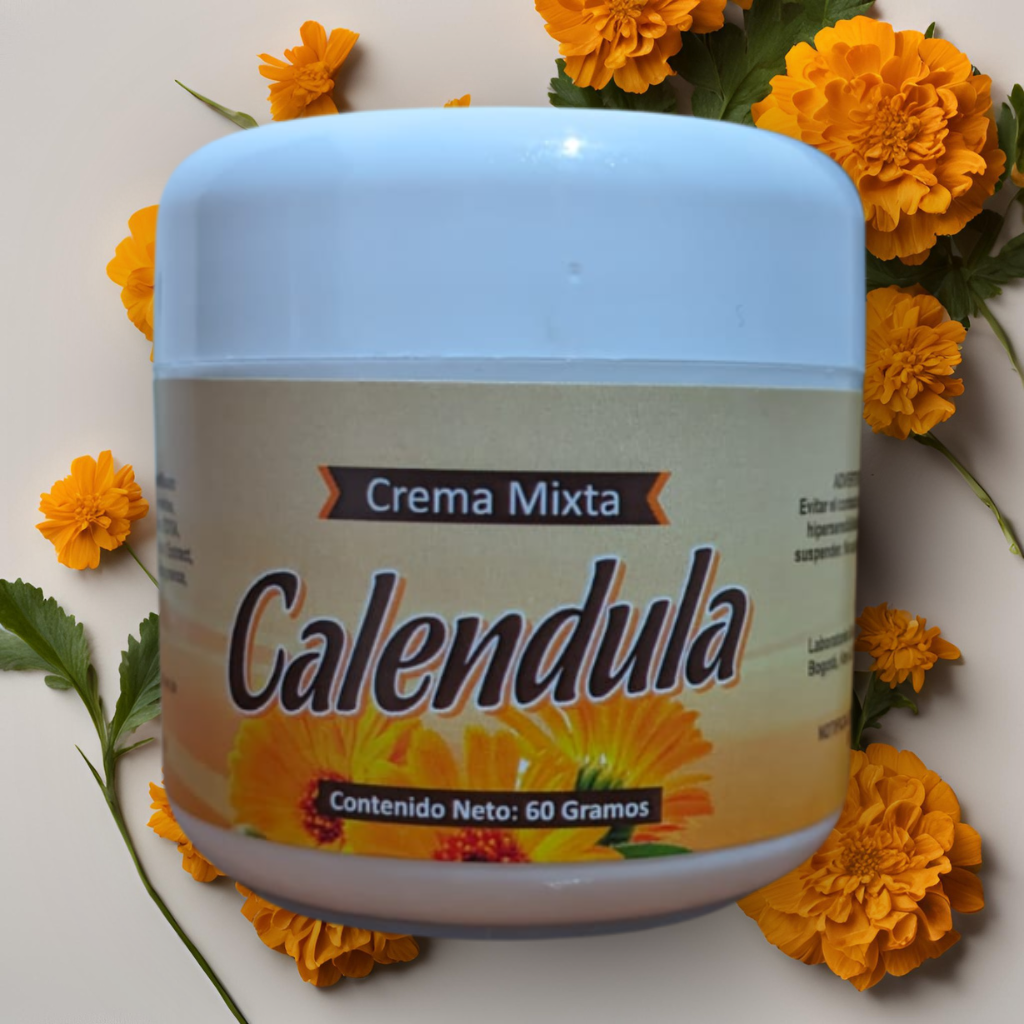 Crema Mixta con Caléndula. 60 g.