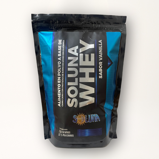Malteada de proteina: Soluna Whey