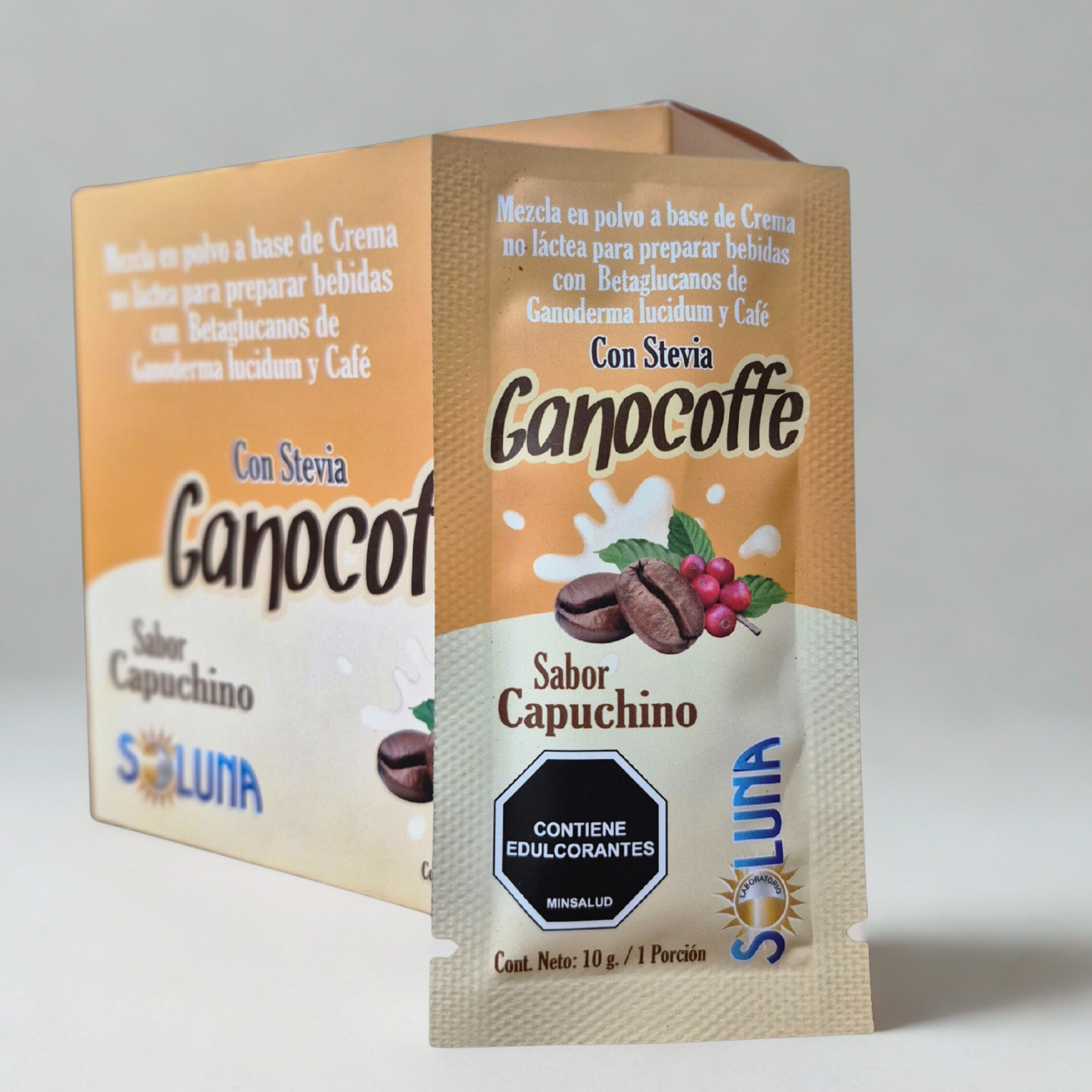 Soluna GanoCoffe. Café con Ganoderma x200g