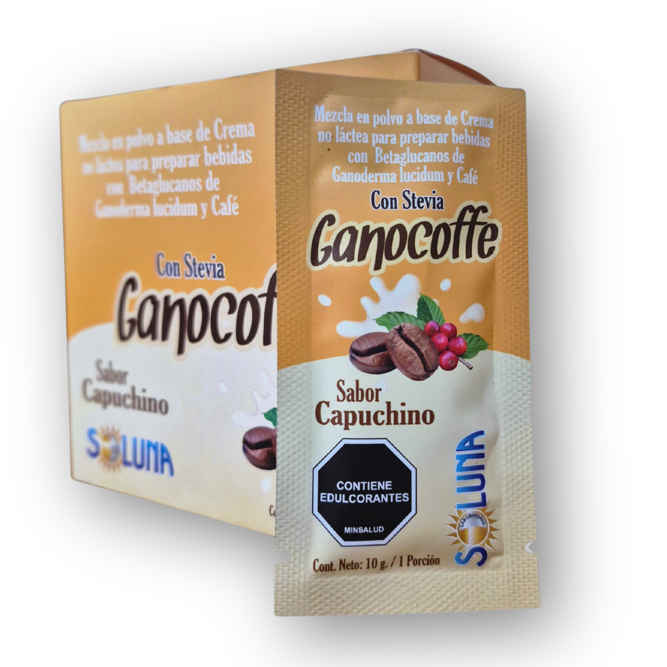 Soluna GanoCoffe. Café con Ganoderma x200g